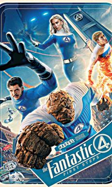 Fantastic 4 First Steps poster