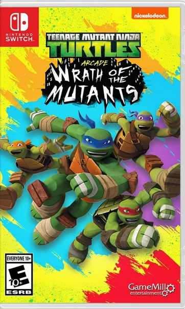 Game Cover of TMNT Arcade: Wrath of the Mutants