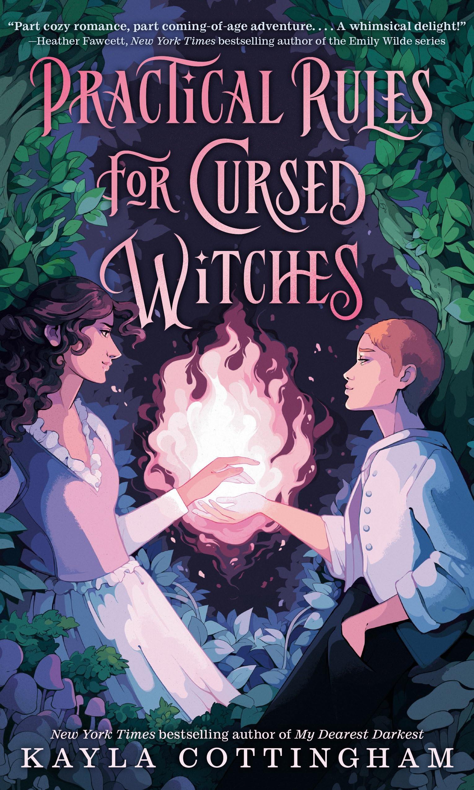 Book Cover of Practical Rules for Cursed Witches by Kayla Cottingham