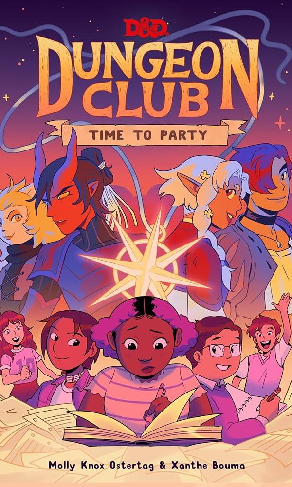 Book Cover of Dungeon Club: Time to Party by Molly Knox Ostertag