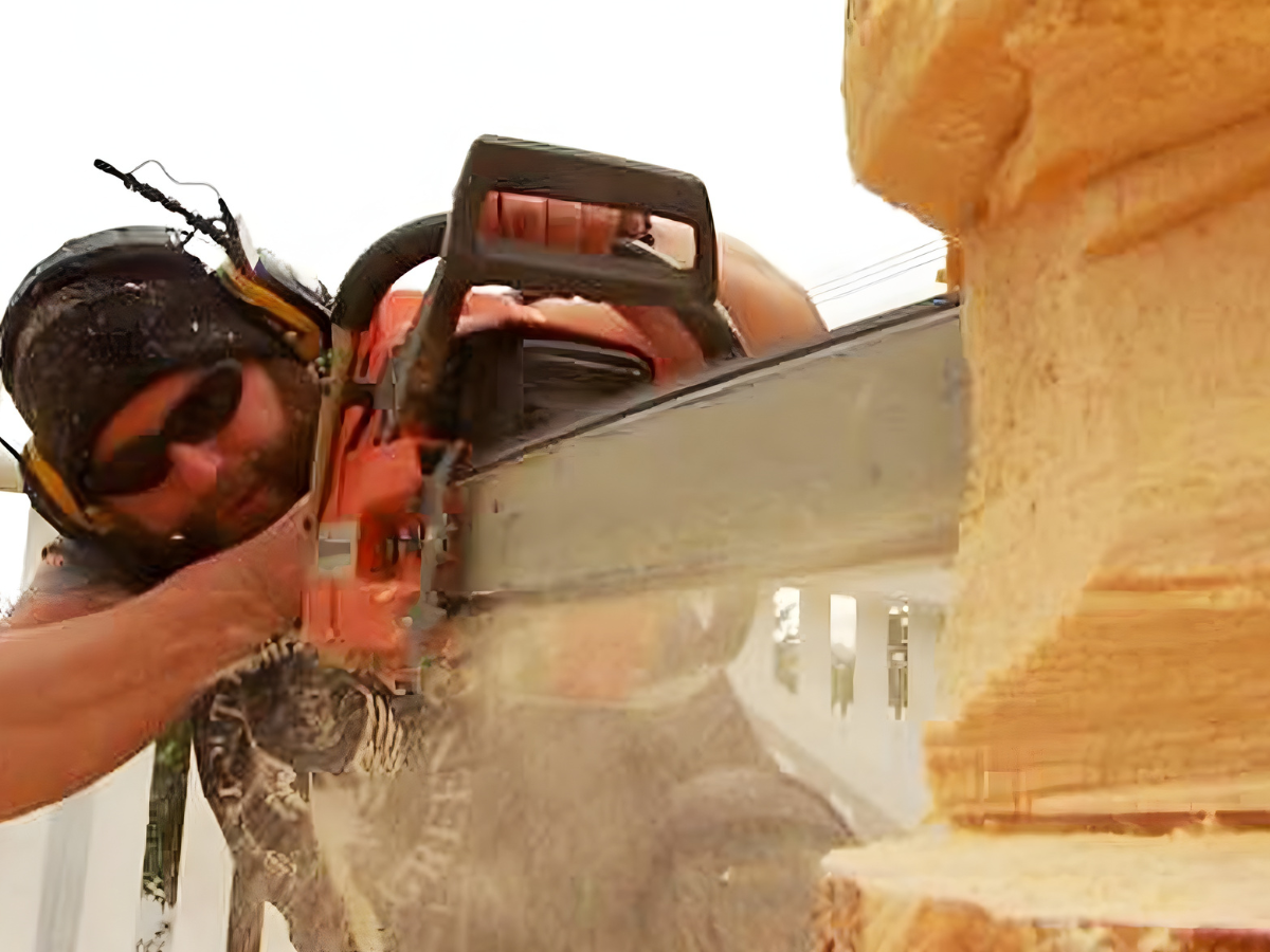 Chainsaw Sculptor, Dr. The Machine" Jesse Green